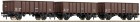 45954 Roco Set of 3 Gondola cars